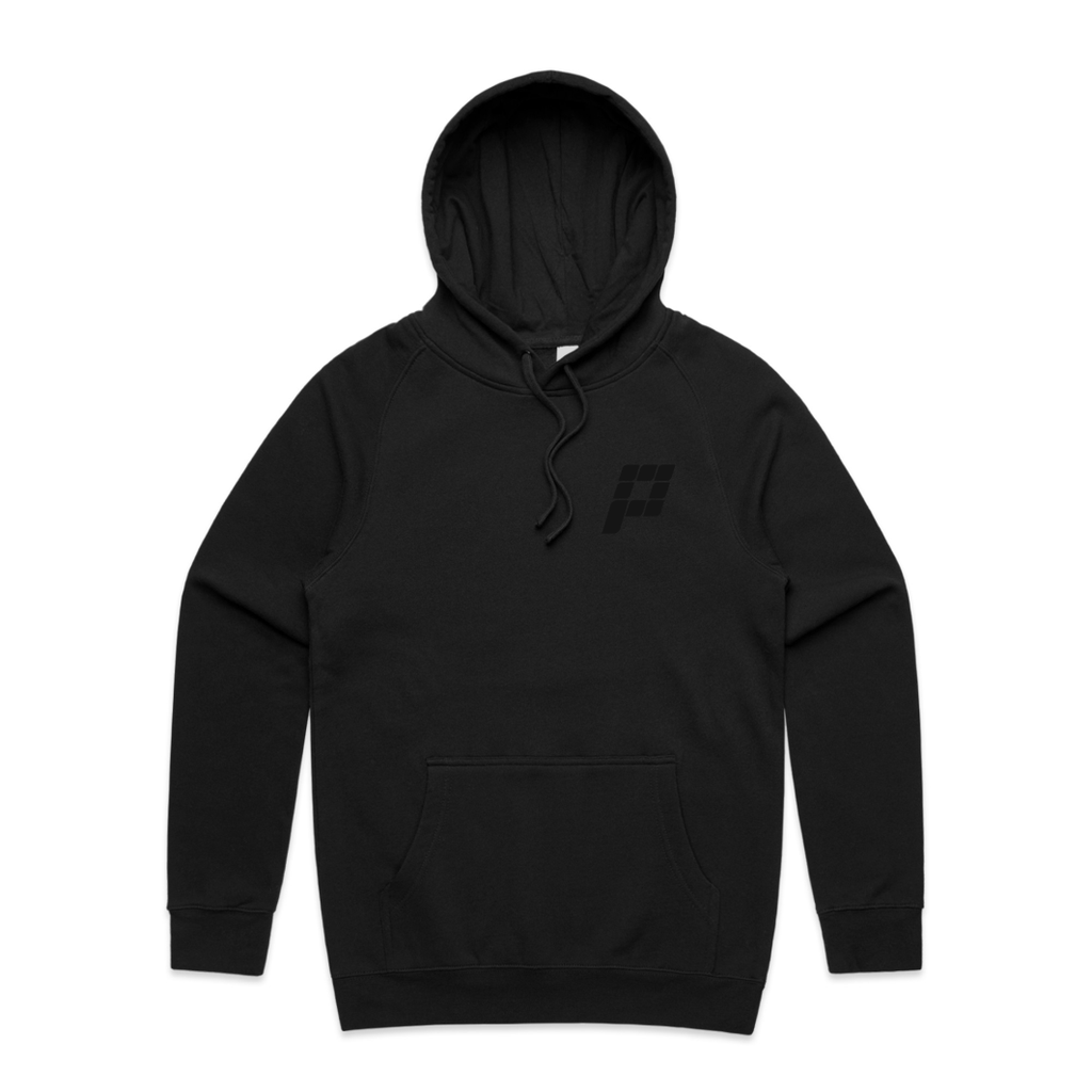 The Fitness Portal Merch - Unisex Black/Black Hoodie