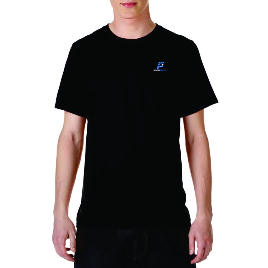 The Fitness Portal Uniform - Mens Trainer Tee SS Black